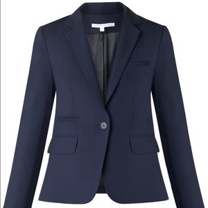 VERONICA BEARD Navy Classic Dickey Blazer - SIZE 4